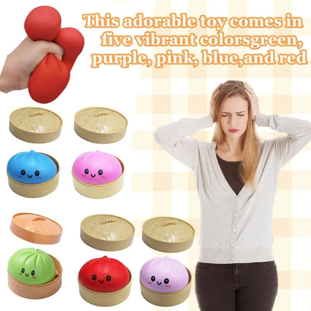 Colorful Dumpling Fidget Toy