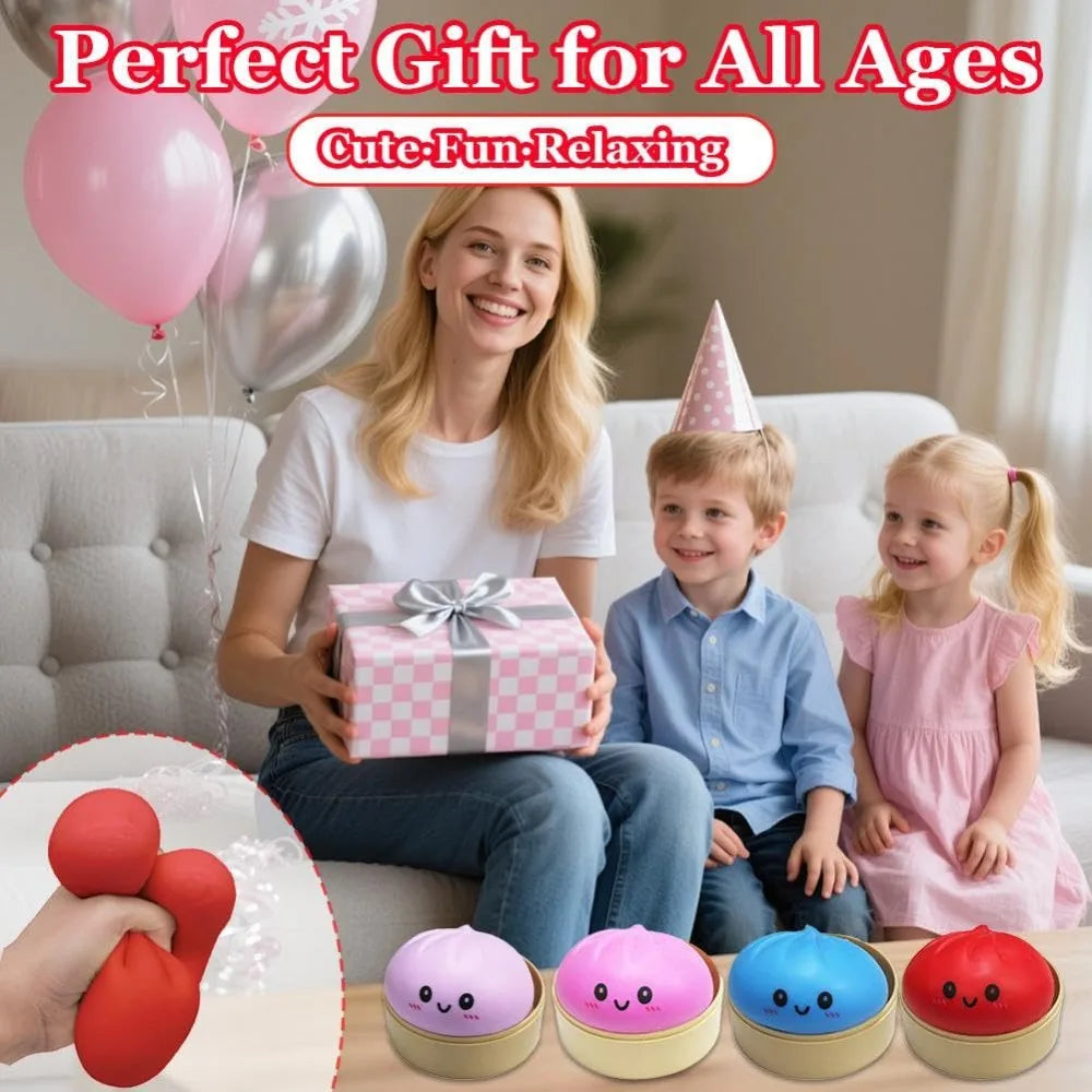 Colorful Dumpling Fidget Toy