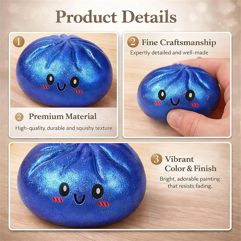 Colorful Dumpling Fidget Toy